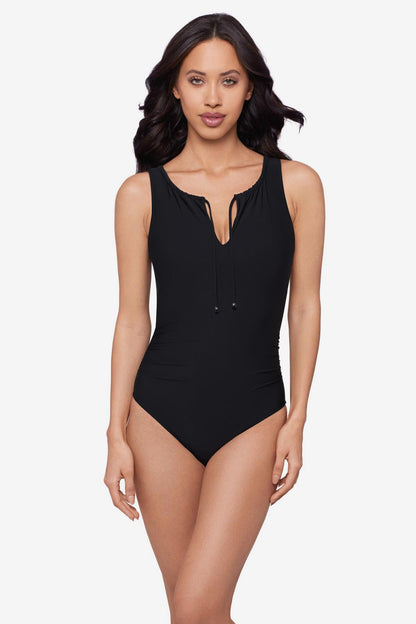 Miraclesuit Black Dee Dee One Piece in Black