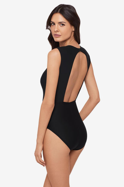 Miraclesuit Black Wren One Piece in Black
