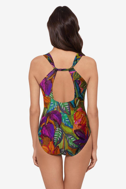 Miraclesuit Multi Magicsuit Cactus Flower Dakota One Piece Swimsuit