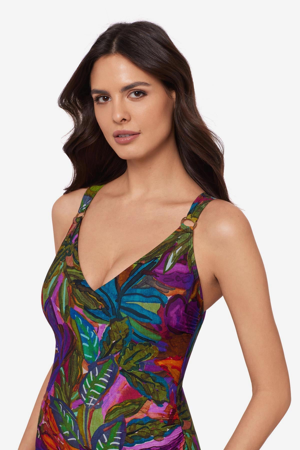 Miraclesuit Multi Magicsuit Cactus Flower Dakota One Piece Swimsuit