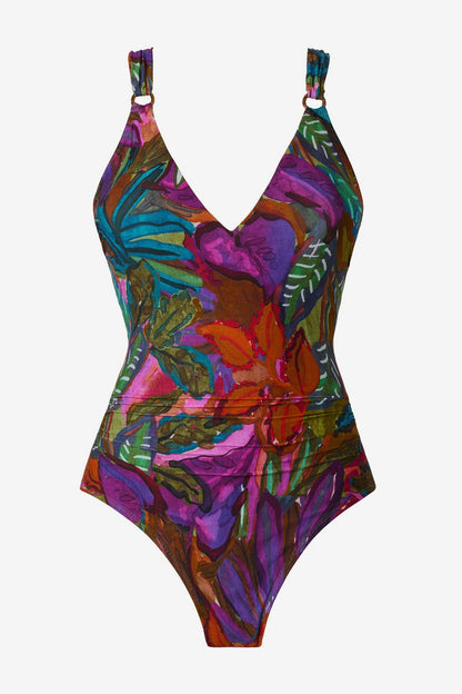 Miraclesuit Multi Magicsuit Cactus Flower Dakota One Piece Swimsuit