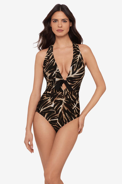 Miraclesuit Black/Multi Magicsuit Desert Mirage Halle One Piece Swimsuit