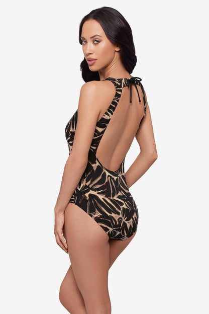Miraclesuit Black/Multi Magicsuit Desert Mirage Steffi One Piece Swimsuit