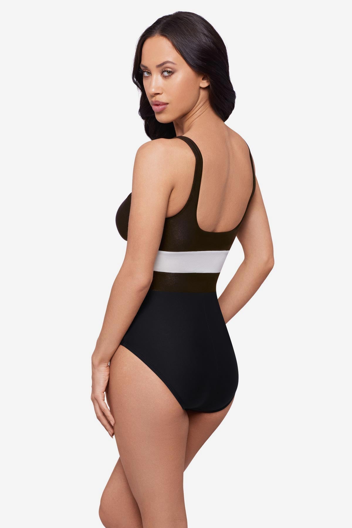 Miraclesuit Black Magicsuit Block Party Alice One Piece Swimsuit
