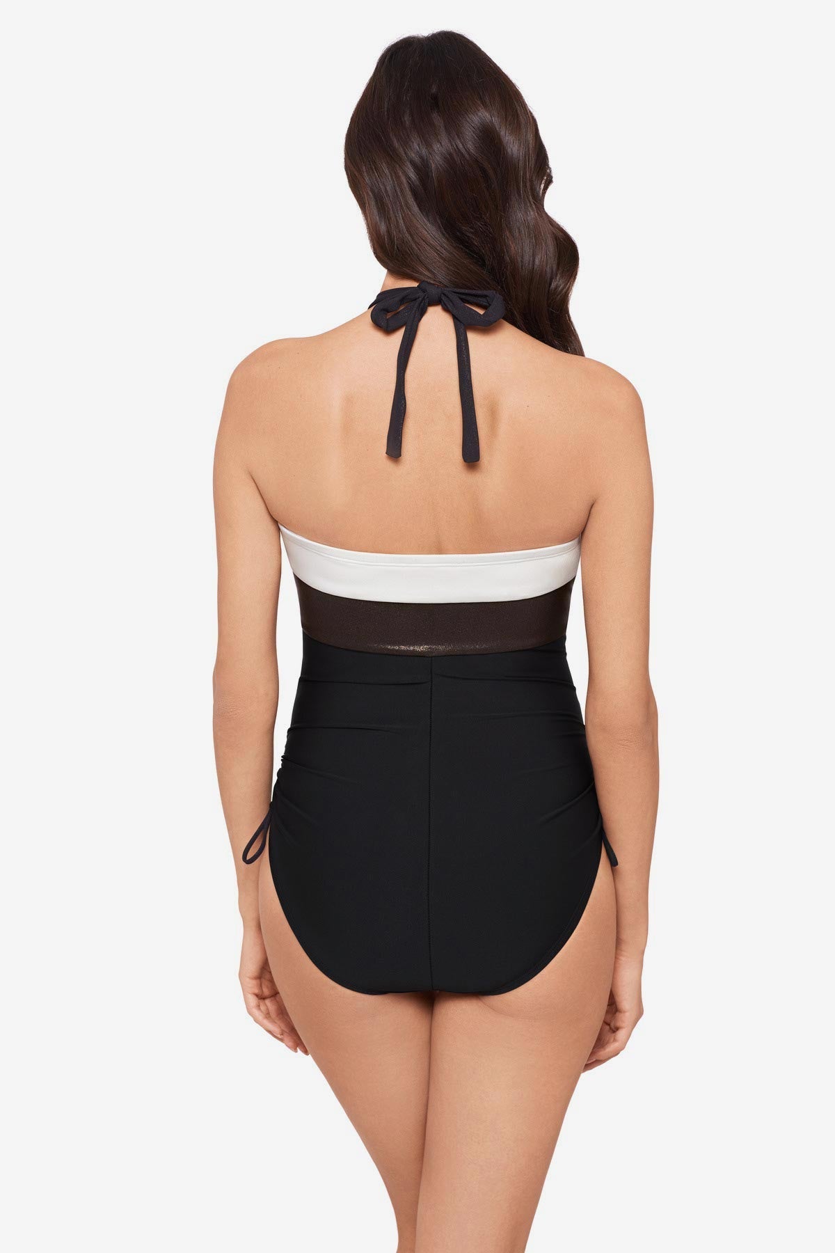 Miraclesuit Black Magicsuit Block Party Anya One Piece Swimsuit