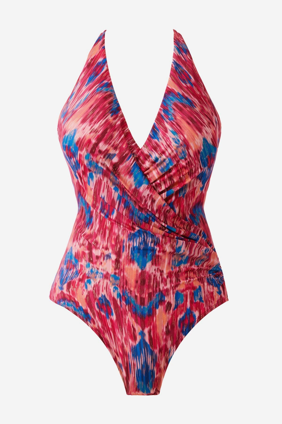 Miraclesuit Multi Wrapsody One Piece Swimsuit in Ikat Dorado