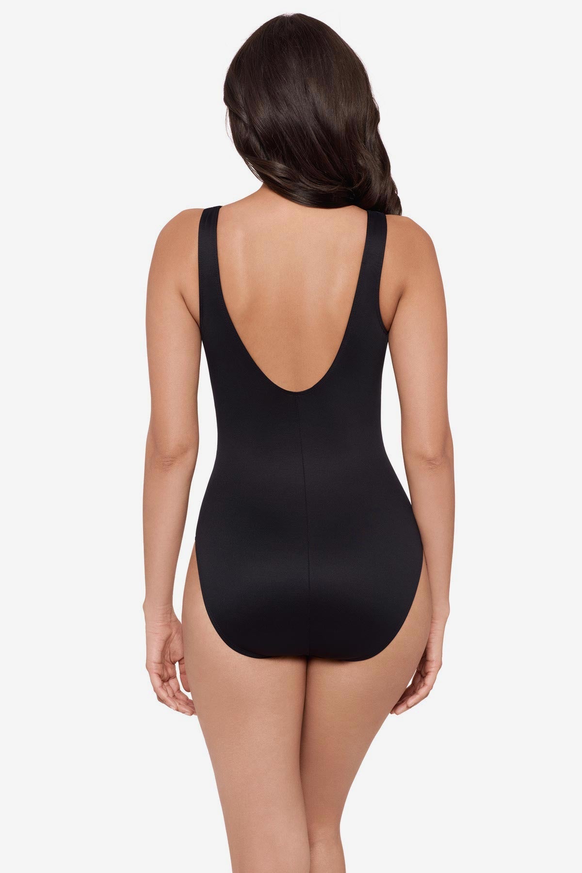 Miraclesuit Black Regatta One Piece Swimsuit in Costa D' Oro