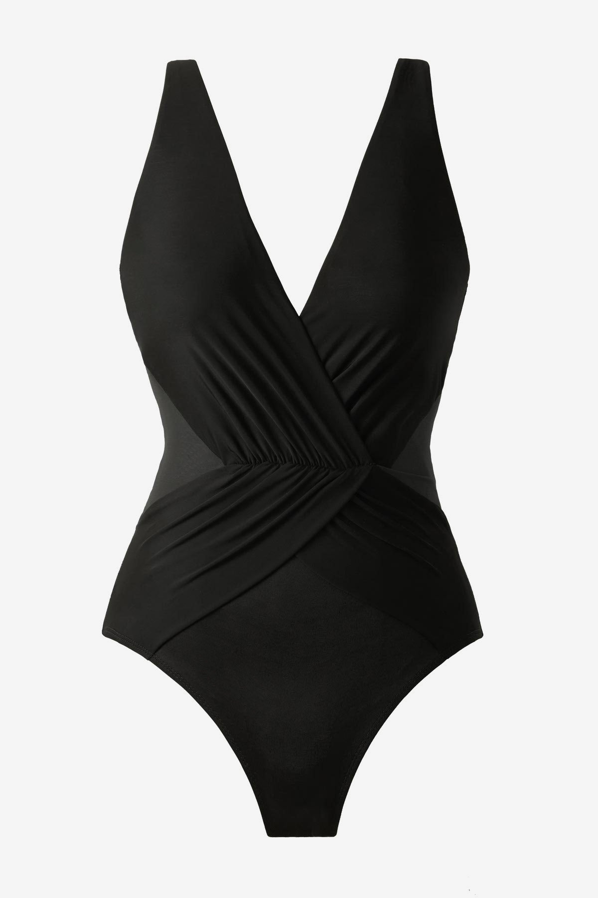 Miraclesuit Black Ibiza One Piece Swimsuit