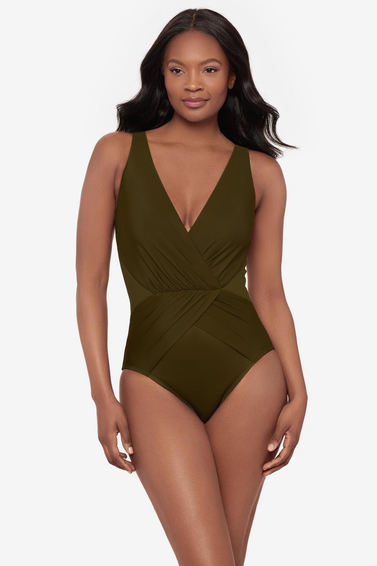 Miraclesuit Black Ibiza One Piece Swimsuit